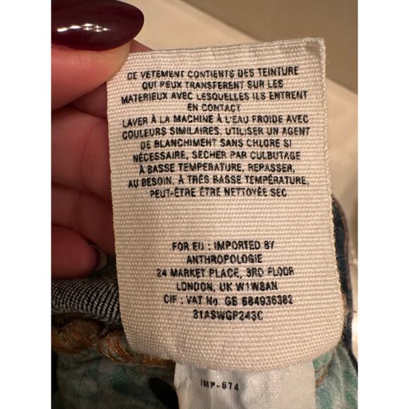 Anthropologie Pilcro Shorts - Size 31 - Picture 6 of 7